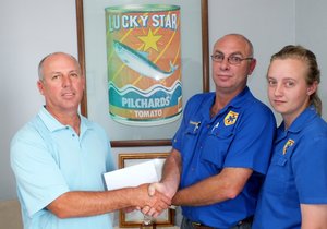 OMR Ambulans baat by Gansbaai Marine